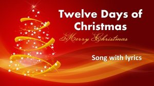12 days of christmas lyrics