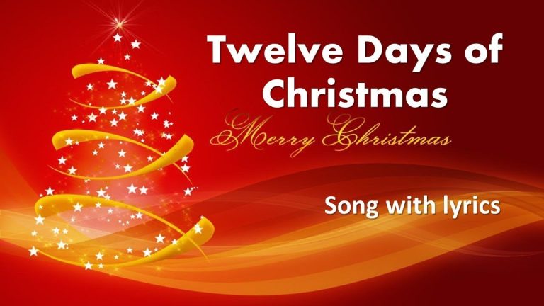 12 days of christmas lyrics