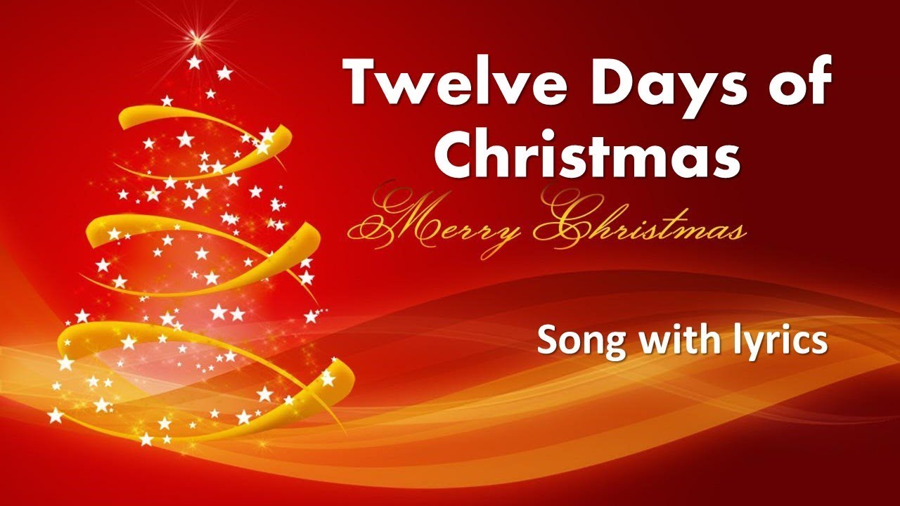 12 days of christmas lyrics