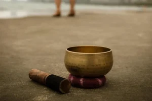 Tibetan singing bowl